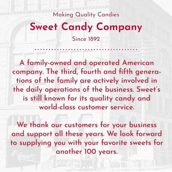 Sweet Candy Company Salt Water Taffy Individually Wrapped- Salt Water Taffy Candy Bulk, Old Fashioned Watermelon Flavor, Soft & Chewy, Single Flavor Assortment, Gluten Free- 3 lb, Watermelon Flavored - Image 3