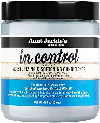 Aunt Jackie's in control 15oz - "Anti-Poof" Moisturizing & Softening Conditioner - Image 1