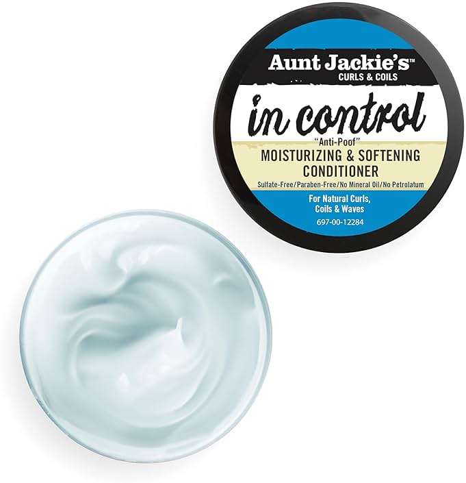 Aunt Jackie's in control 15oz - "Anti-Poof" Moisturizing & Softening Conditioner - Image 4
