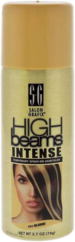 Salon Grafix High Beams Intense Temporary Spray - Blonde for Unisex - 2.7 oz Hair Color - Image 1