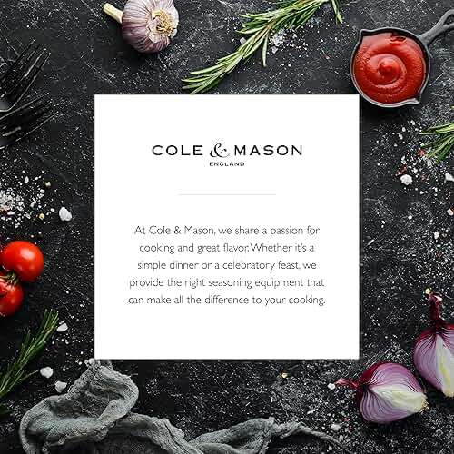 Cole & Mason Derwent Grinder Set - Precision Mechanisms and Sea Salt and Peppercorns - Derwent Salt and Pepper, Stainless Steel - Image 7