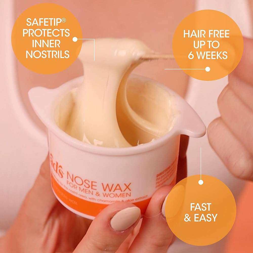 Nad's Nose Wax Kit for Men & Women - Waxing Kit for Quick & Easy Nose Hair Removal, 1 Count - Image 2