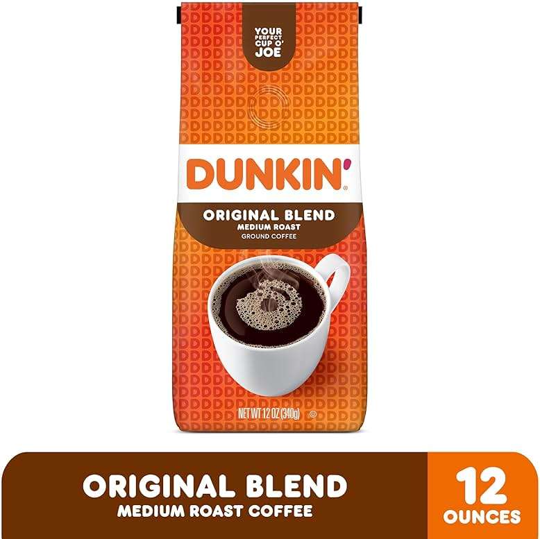 Dunkin' Original Blend Medium Roast Ground Coffee, 12 Ounce - Image 2