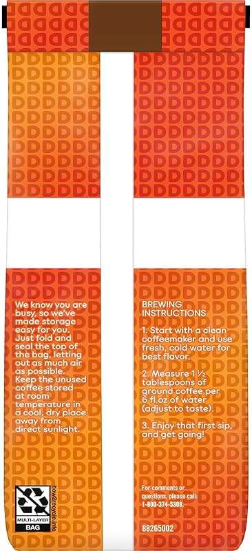 Dunkin' Original Blend Medium Roast Ground Coffee, 12 Ounce - Image 3