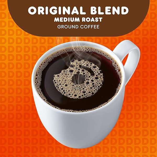 Dunkin' Original Blend Medium Roast Ground Coffee, 12 Ounce - Image 8