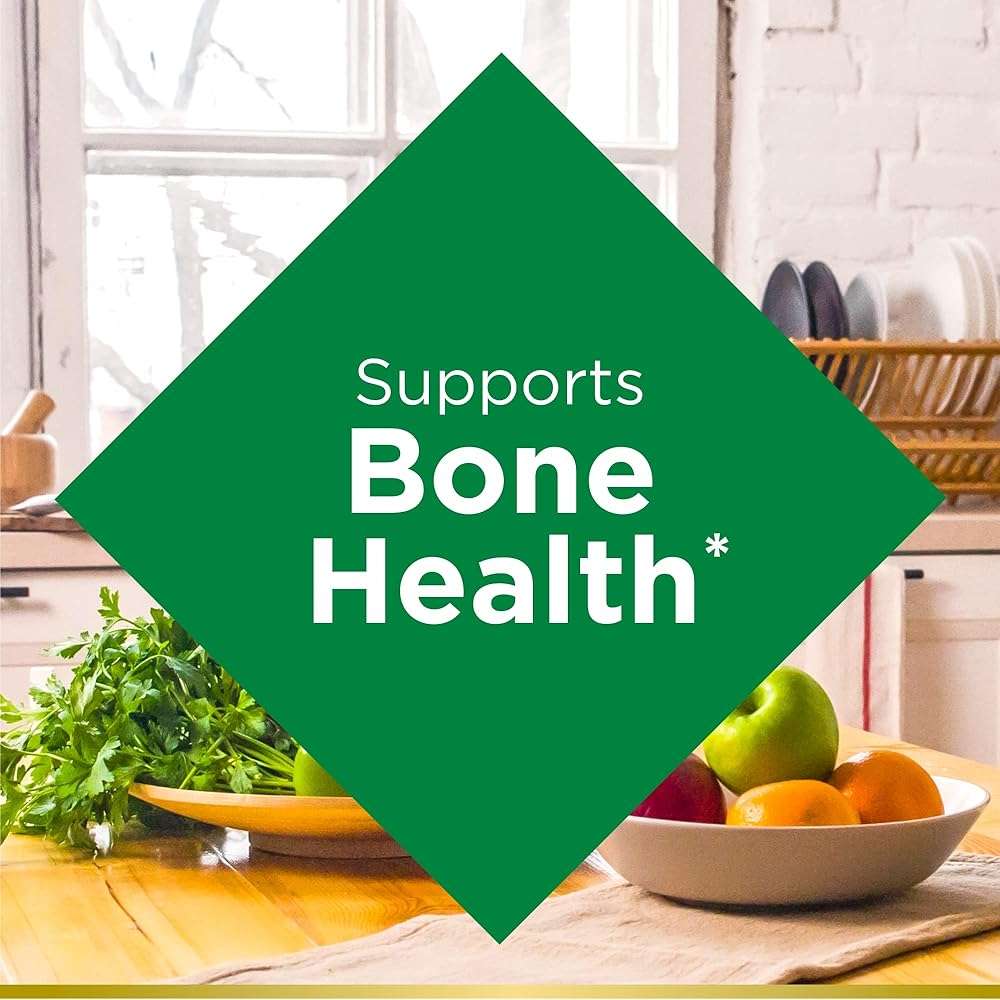 Nature's Bounty Calcium 1200 mg with Vitamin D3 - Bone Health Softgels, Calcium and Vitamin D Supplement, 120 Ct (2-Pack) - Image 3