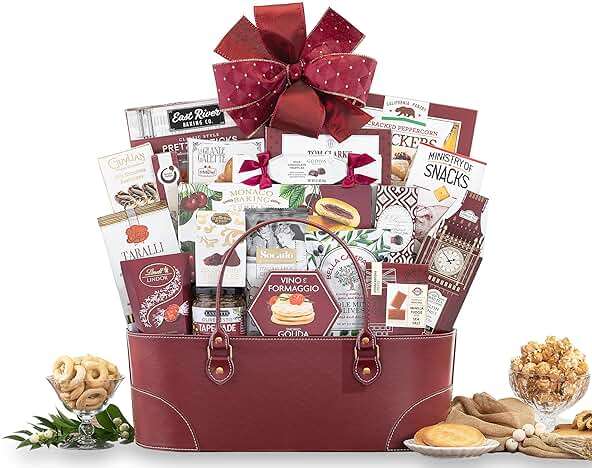 Wine Country Gift Baskets Gourmet Feast Perfect For Family, Friends, Co-Workers, Loved Ones and Clients, Gift Size 15" x 8" x 14" - Image 1