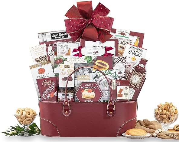 Wine Country Gift Baskets Gourmet Feast Perfect For Family, Friends, Co-Workers, Loved Ones and Clients, Gift Size 15" x 8" x 14" - Product Image
