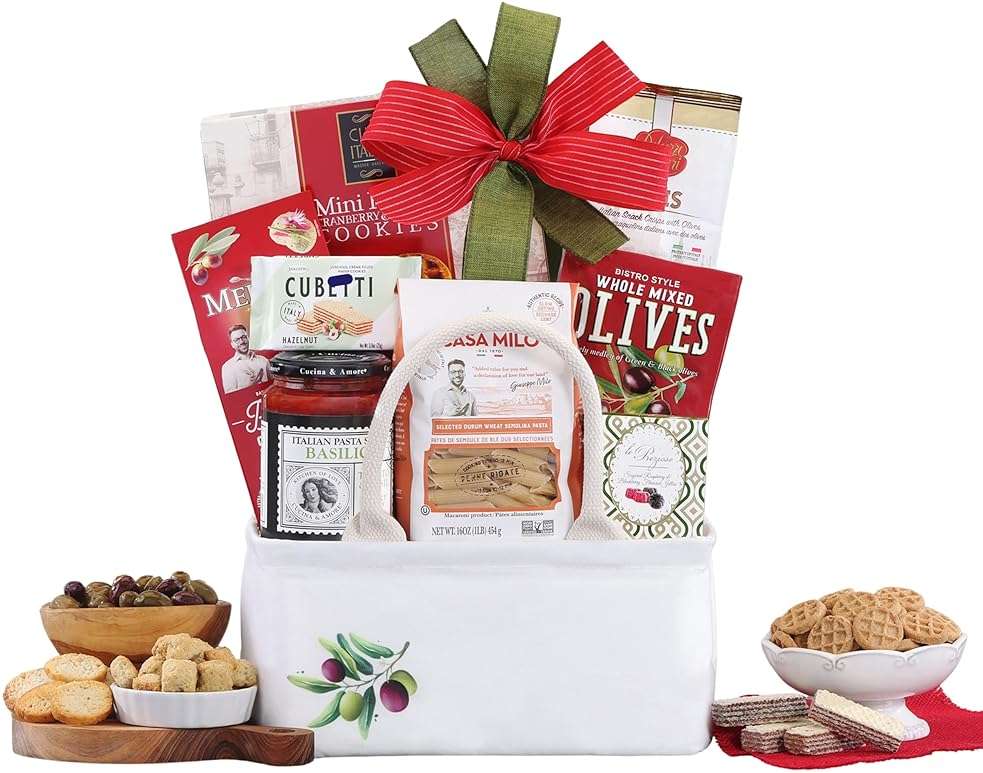 Wine Country Gift Baskets The Taste of Italy Gift Basket - Image 1