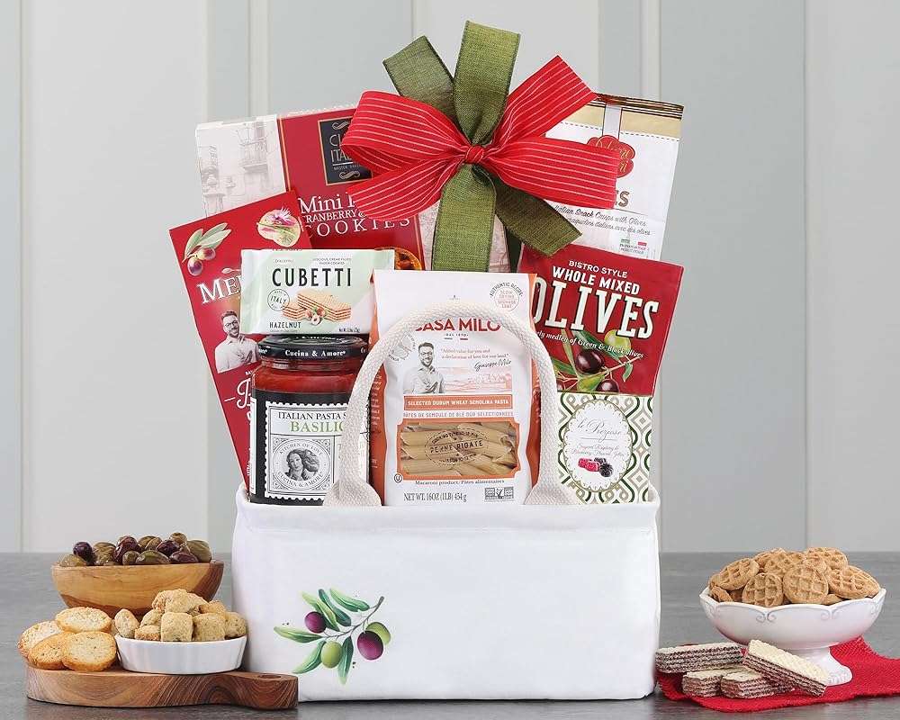 Wine Country Gift Baskets The Taste of Italy Gift Basket - Image 2