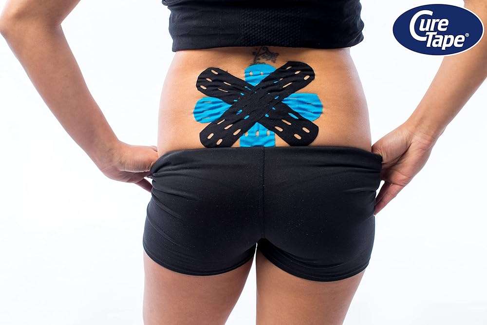 CureTape® Punch Blue | Perforated Kinesiology Tape | More Stretch & Ventilation| k Tape for Joint, Knee, Ankle & Shoulder Pain | Kinesiology Tape for Physical Therapy | Waterproof Medical Tape - Image 4