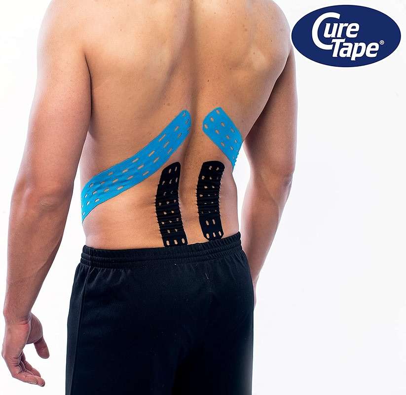 CureTape® Punch Blue | Perforated Kinesiology Tape | More Stretch & Ventilation| k Tape for Joint, Knee, Ankle & Shoulder Pain | Kinesiology Tape for Physical Therapy | Waterproof Medical Tape - Image 6