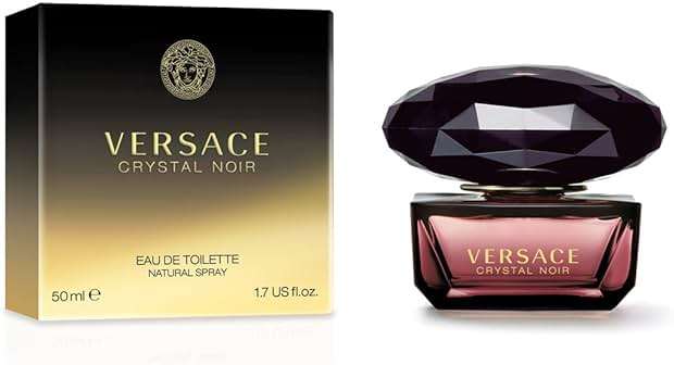 Versace Crystal Noir Eau de Toilette Spray for Women, 1.7 oz - Image 2