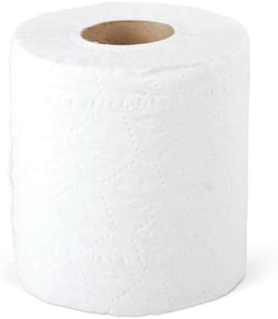 Medline Standard Toilet Paper, 2 Ply, 4" x 4", Soft and Absorbent Bathroom Tissue, Pack of 96 - Image 2
