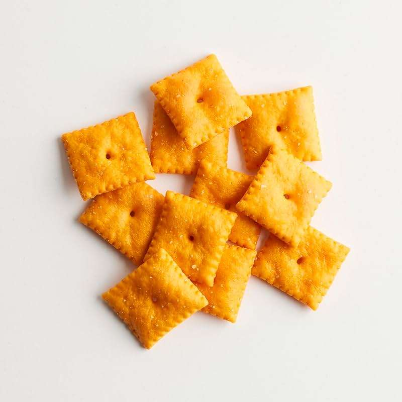 Annie's Organic Cheddar Squares, Baked Cracker Snacks, 7.5 oz - Image 6