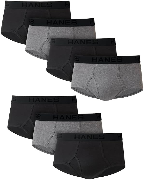 Hanes Men's Underwear Briefs Ultimate Comfortsoft Moisture-Wicking Tagless Cooling Multipack - Product Image