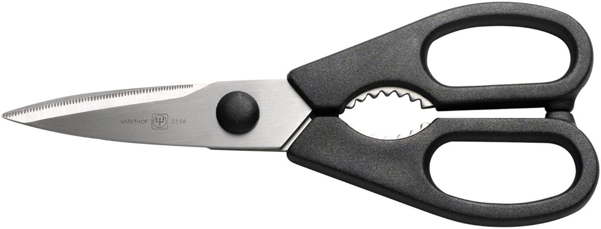 Wüsthof Come-Apart Kitchen Shears, Black (5558-1) - Product Image