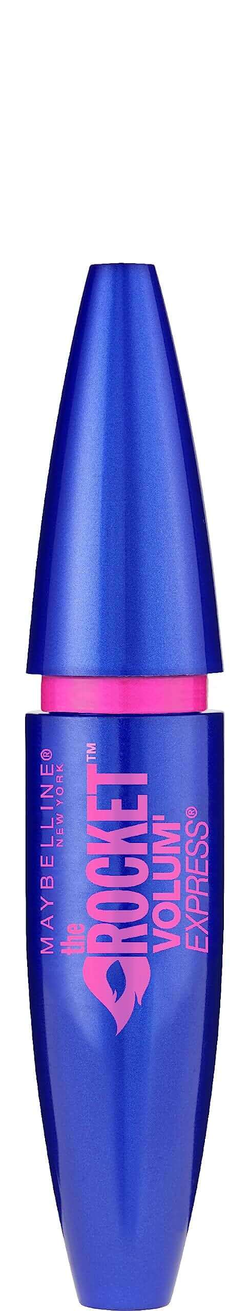 Maybelline Volum' Express The Rocket Volumizing Washable Mascara, Blackest Black, 1 Count - Image 4