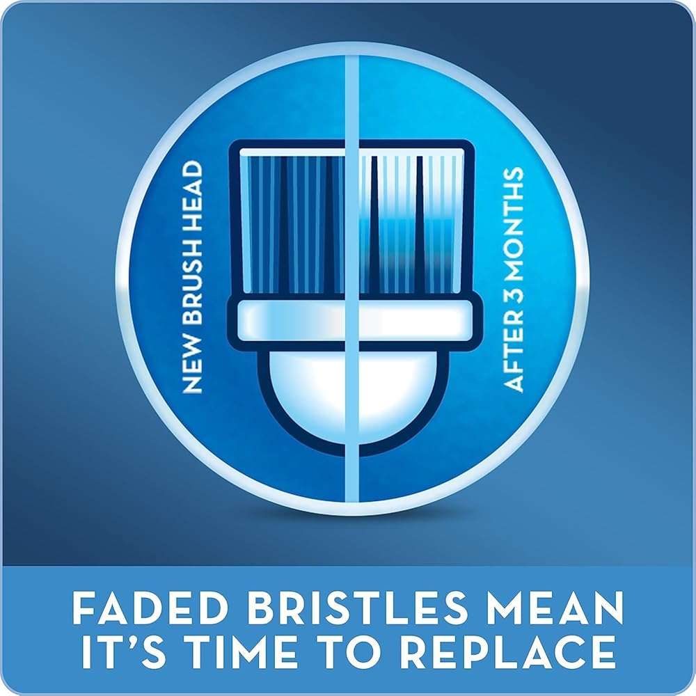 Oral-B Precision Clean Replacement Brush Heads for an Oral-B Electric Toothbrush, Pack of 2 - Image 7