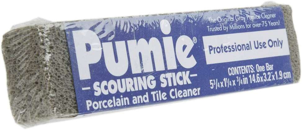 PUMIE Pumice Scouring Stick for Cleaning Toilet Rings Stain & Hard Water Rings, Extra Strong Heavy Duty Pumice Stone for Toilet Cleaning, Rust, Grills, Tough Bathroom, Ovens, Pools & Tubs - Pack of 12 - Image 3