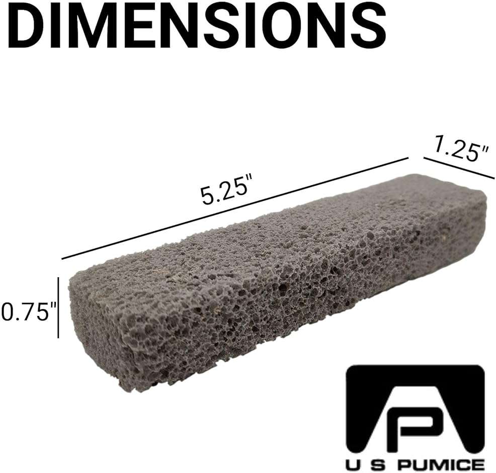 PUMIE Pumice Scouring Stick for Cleaning Toilet Rings Stain & Hard Water Rings, Extra Strong Heavy Duty Pumice Stone for Toilet Cleaning, Rust, Grills, Tough Bathroom, Ovens, Pools & Tubs - Pack of 12 - Image 6