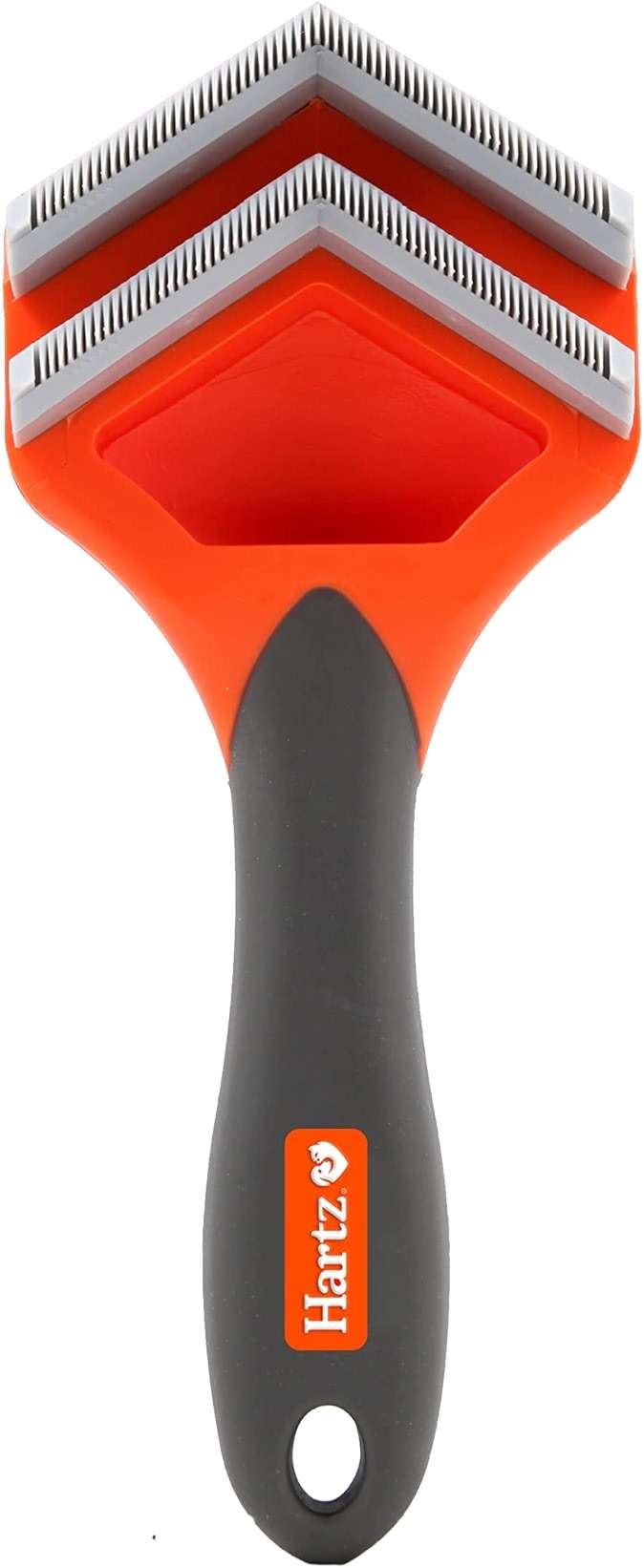 Hartz Groomer's Best Fur Fetcher De-Shedder Dog Brush,Black - Image 1