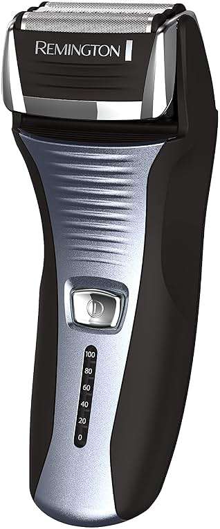 Remington F5 Power Series Foil Shaver, Electric Razor for Men, Cordless Rechargeable with Pop Up Trimmer, Pivot & FlexFoil Technology, Lightweight Handheld Design, Black - Image 1