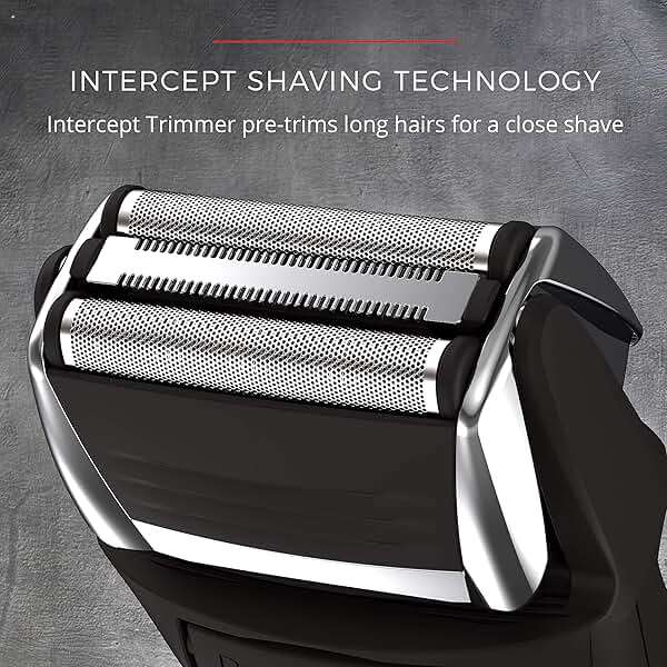 Remington F5 Power Series Foil Shaver, Electric Razor for Men, Cordless Rechargeable with Pop Up Trimmer, Pivot & FlexFoil Technology, Lightweight Handheld Design, Black - Image 2
