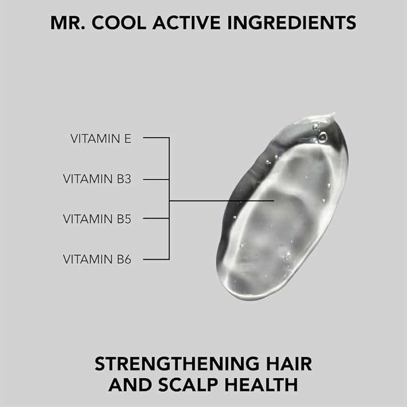 Hair Situation Mr. Cool Wet Look Strong Hold Hair Styling Hair Gel, High Shine, Anti-Humidity Shield, Anti-Frizz Fly Away, Alcohol-Free, No Flake Formula Made with Vitamins to Strengthen Hair, 8 Fl Oz - Image 2