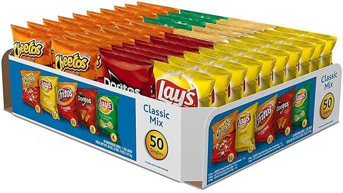 Frito-Lay Classic Mix Variety Pack, 50 Count - Image 1