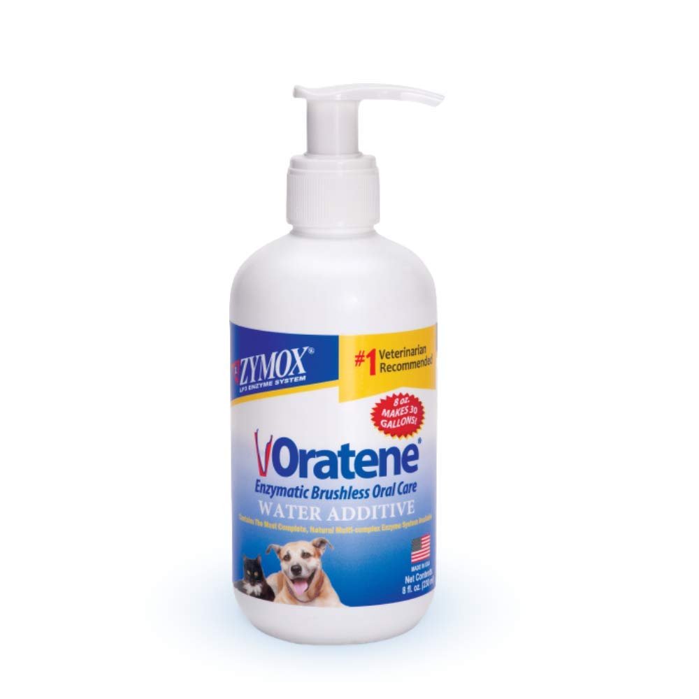 Pet King Brands ZYMOX Oratene Enzymatic Brushless Oral Care Water Additive, 8oz - Product Image