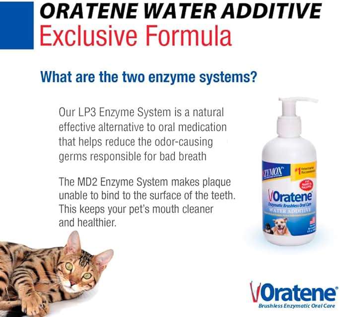 Pet King Brands ZYMOX Oratene Enzymatic Brushless Oral Care Water Additive, 8oz - Image 6