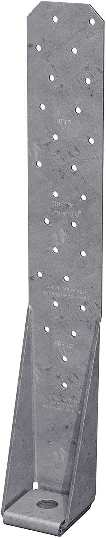 Simpson Strong-Tie HTT5KT HTT Heavy Tension Tie Kit - Includes 16-in. HTT Tie for 5/8-in. Anchor, Bearing Plate, Washer, and Strong-Drive SD Connector Screws - Image 3