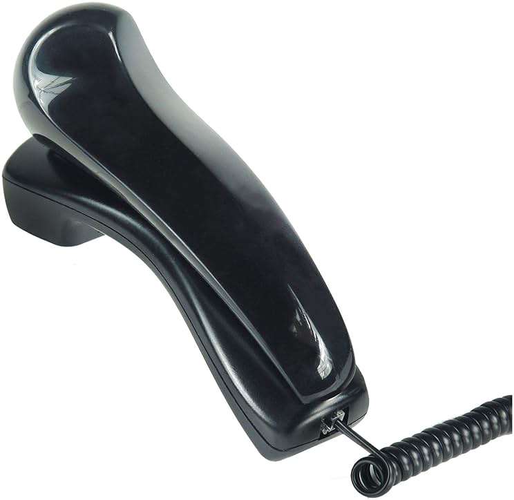 Softalk Antibacterial Black Phone Shoulder Rest | Landline Telephone Accessory (00101M) - Image 8