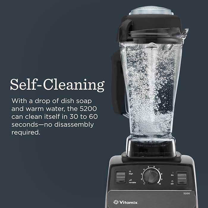 Vitamix 5200 Blender, Professional-Grade Blender for Smoothies, Soups, Ice Cream and More, Stainless-Steel Blades, Self-Cleaning Kitchen Appliance, 64 Oz Container, Red - Image 7