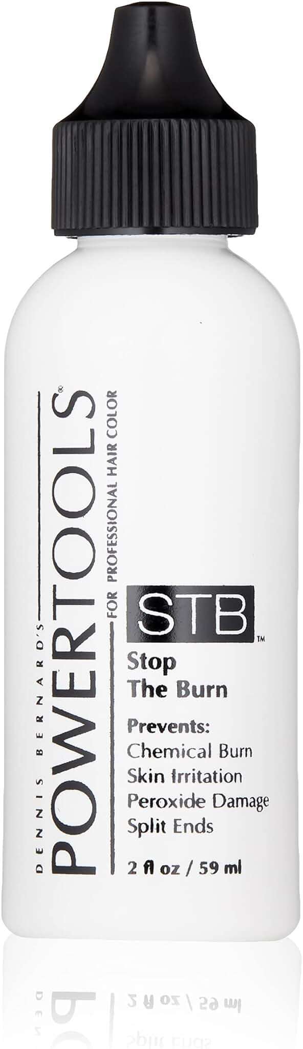 POWERTOOLS STB, The Original Stop The Burn 2 oz | Mix Directly Into Hair Color Formula To Lessen Scalp Irritation From Hair Color - Image 1