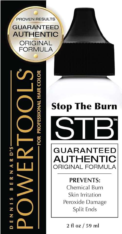 POWERTOOLS STB, The Original Stop The Burn 2 oz | Mix Directly Into Hair Color Formula To Lessen Scalp Irritation From Hair Color - Image 2