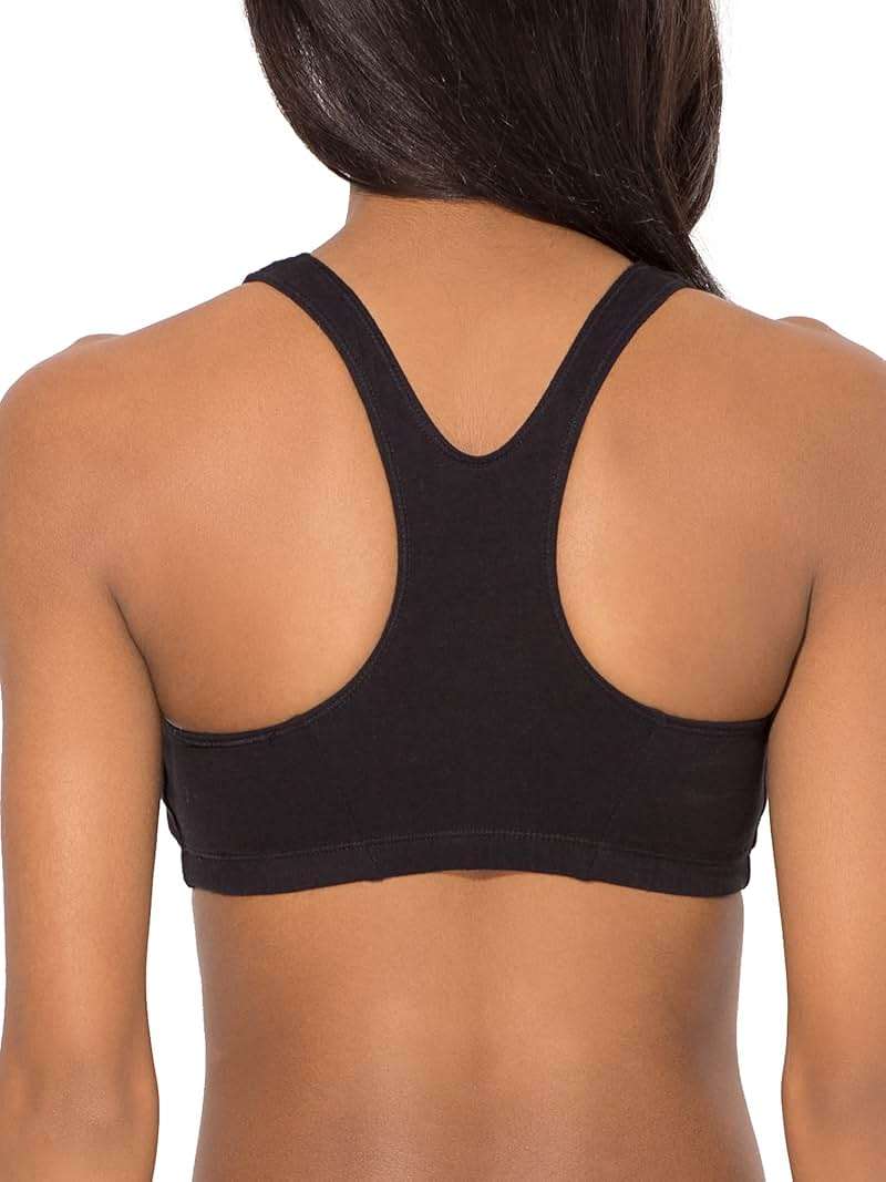 Fruit of the Loom Women's Adjustable Shirred Front Racerback Sports Bra Multi Packs! - Image 7