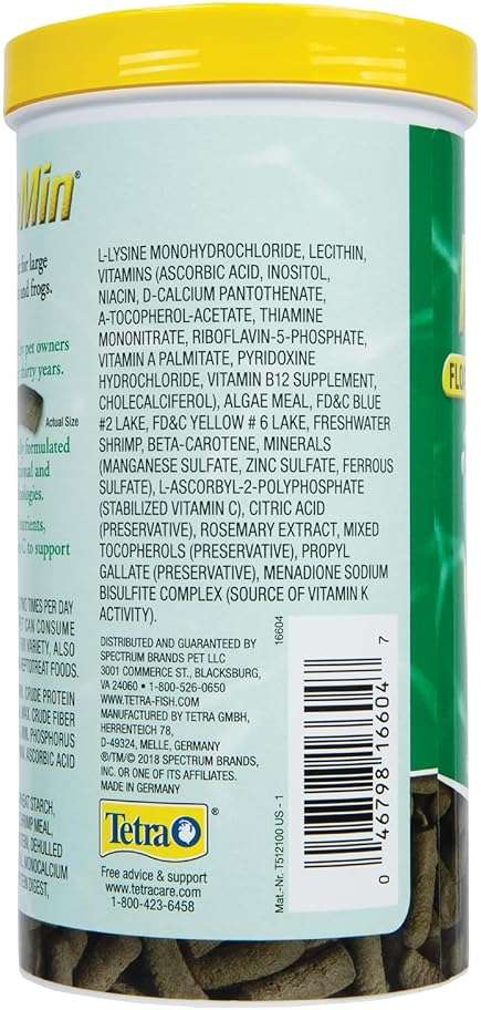 Tetra ReptoMin Jumbo Floating Food Sticks 10.23 Ounces, For Small Aquatic Turtles And Amphibians - Image 3