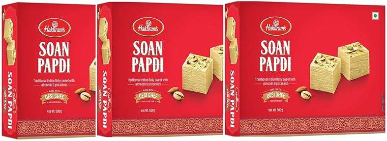 Haldirams - Soan Papdi 250Gms, Sweet, 8.75 Ounce - Image 1