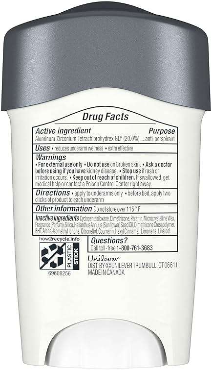 Dove Men+Care Clinical Protection Antiperspirant Stick Clean Comfort End Sweat Hacks 96-Hour Protection 1.7 oz - Image 2