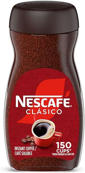 NESCAFÉ CLÁSICO Instant Coffee, Dark Roast Coffee, 1 Jar (10.5 Oz) - Product Image