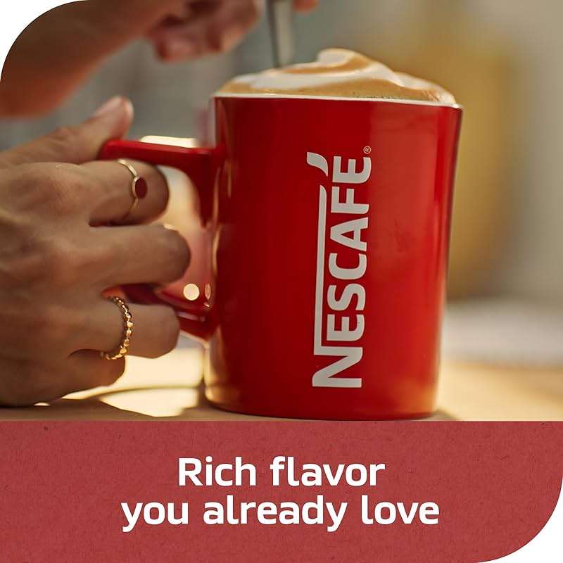 NESCAFÉ CLÁSICO Instant Coffee, Dark Roast Coffee, 1 Jar (10.5 Oz) - Image 5