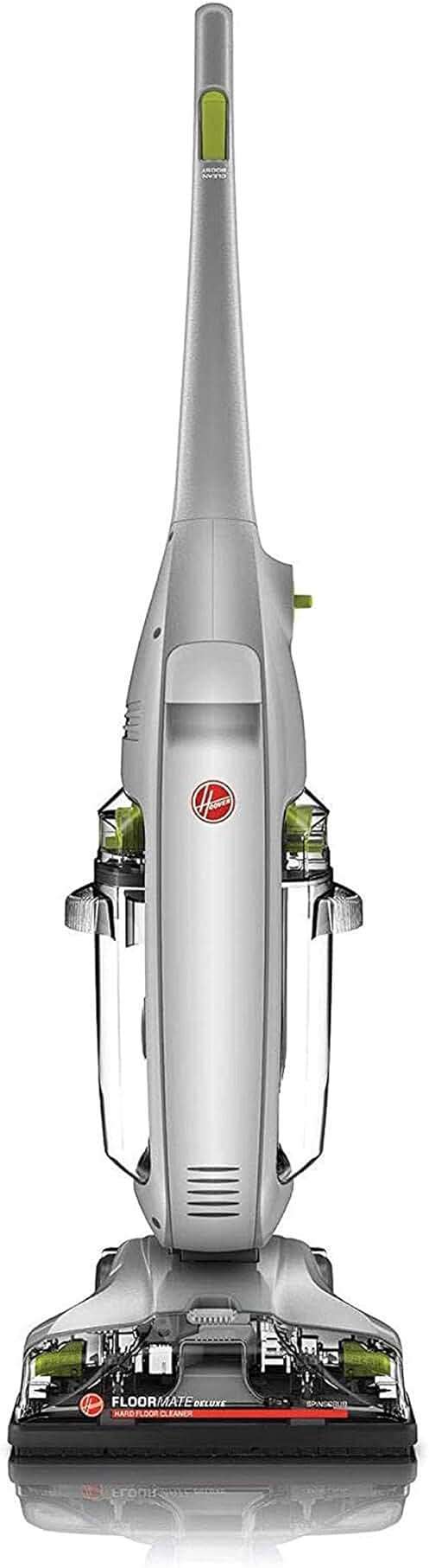 Hoover FloorMate Deluxe Hard Floor Cleaner Machine, Lightweight Cleaning Machine, Floor Scrubber with Spin Scrub Brushes, Wash and Dry Mode, Ideal for Hardwood, Vinyl, Tile, Laminate and More - Image 1