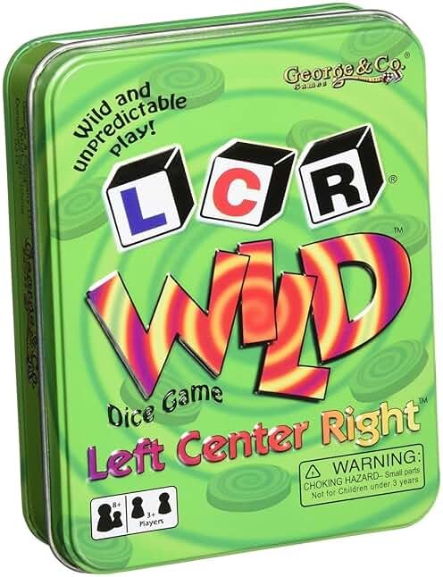 George and Company GEO0723 LCR (R) Wild Dice Game - Product Image