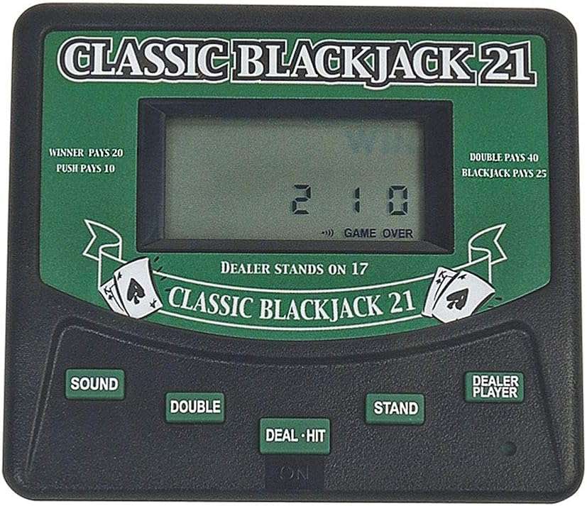 Classic Blackjack 21 Electronic Handheld Game Electronic Games - Image 1