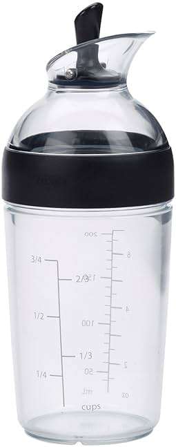 OXO Good Grips Little Salad Dressing Shaker - Black, Small - Image 1