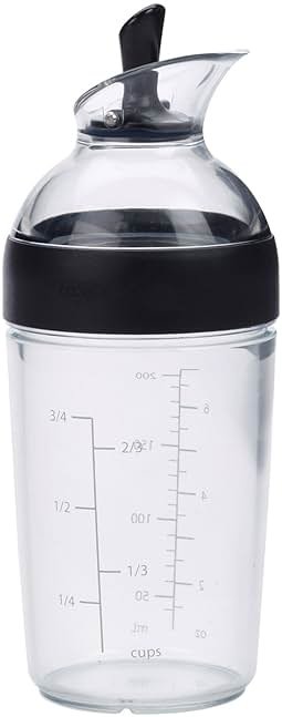 OXO Good Grips Little Salad Dressing Shaker - Black, Small - Product Image
