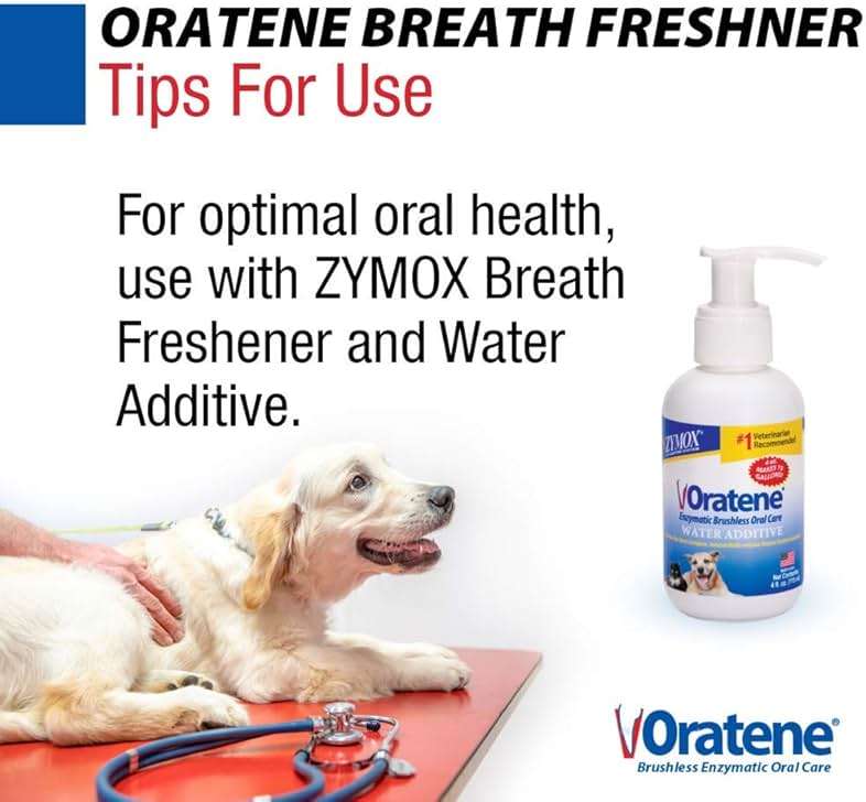 Zymox Oratene Brushless Oral Care Breath Freshener for Dogs and Cats, 4oz - Image 6