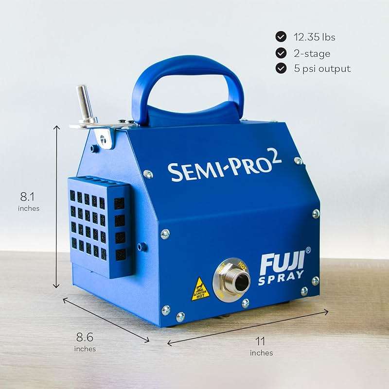 Fuji Spray 2203G Semi-PRO 2 - Gravity HVLP Spray System - Image 3
